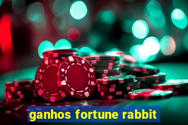 ganhos fortune rabbit